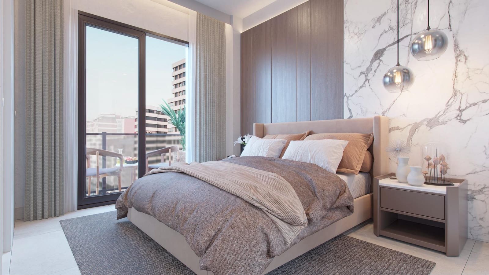 2 slaapkamer Appartement te koop in Malaga stad met zwembad - € 577.790 (Ref: 9226796)