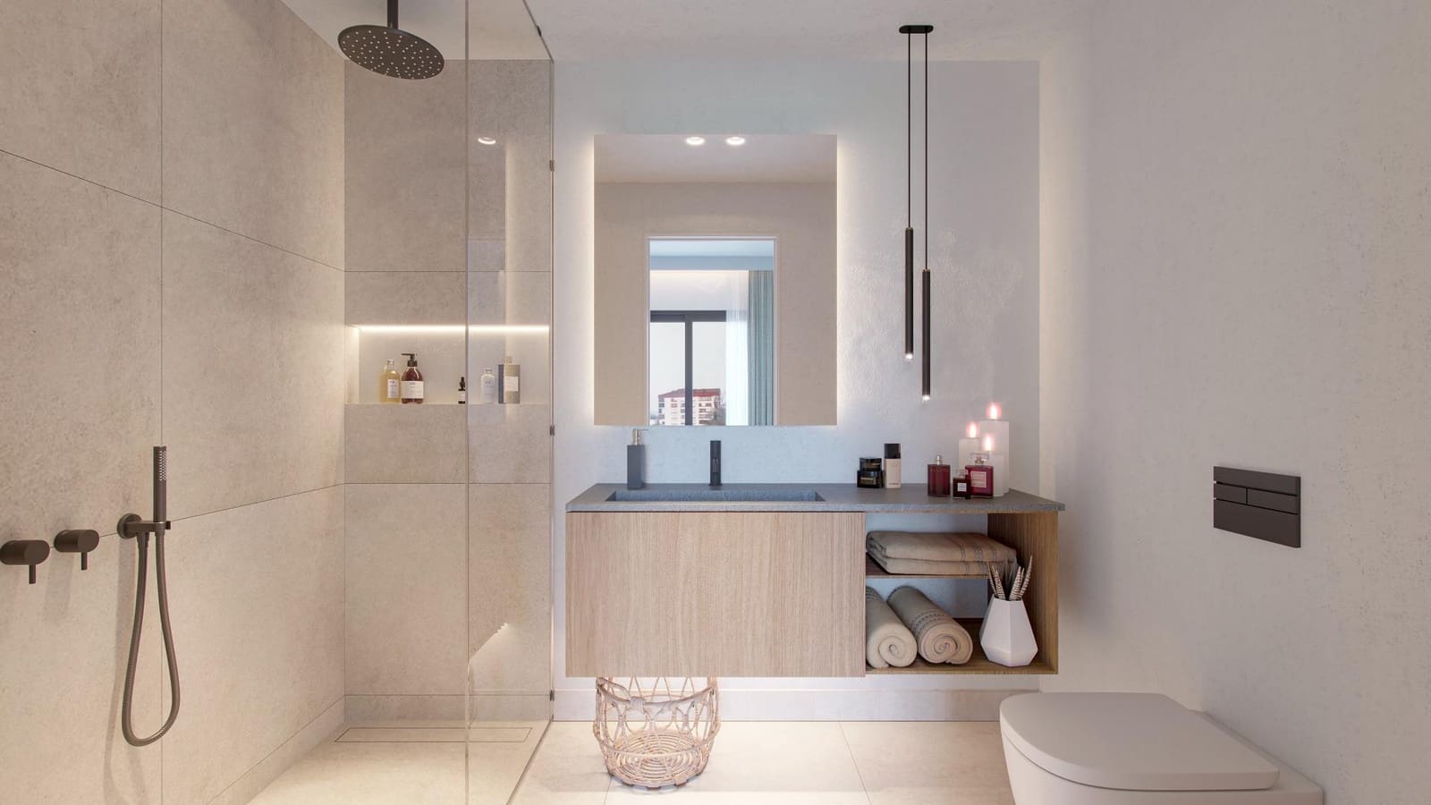 2 slaapkamer Appartement te koop in Malaga stad met zwembad - € 577.790 (Ref: 9226796)