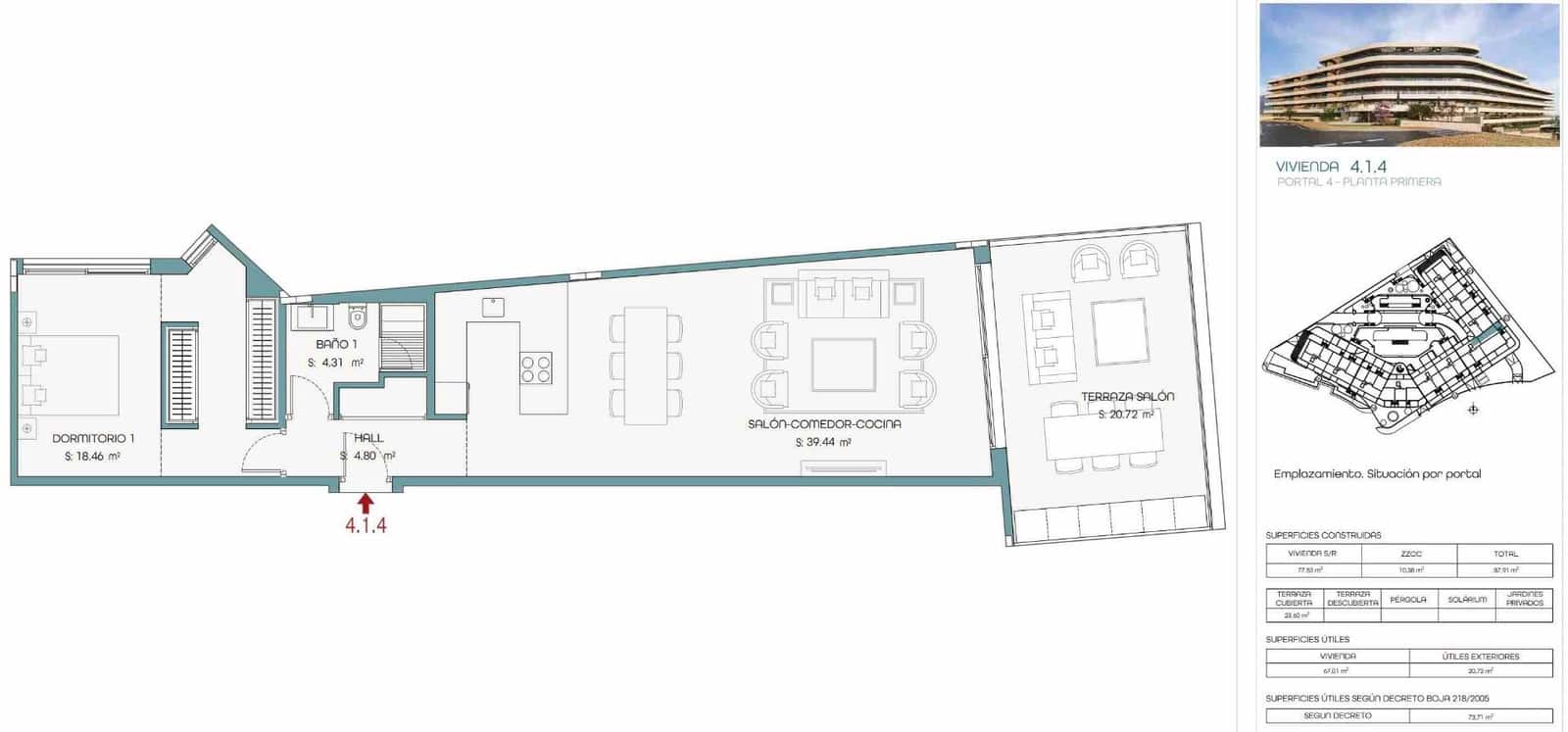 1 bedroom Apartment for sale in Estepona with pool garage - € 390,000 (Ref: 9226801)
