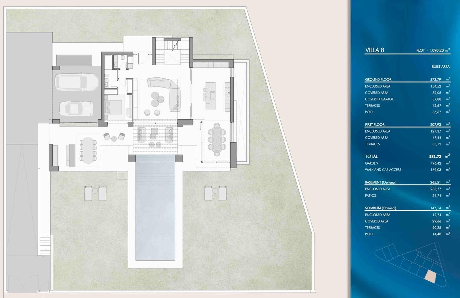 4 sovrum Villa till salu i Bel-Air med pool garage - 3 090 000 € (Ref: 9226802)