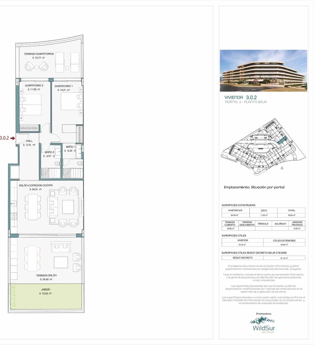 2 bedroom Apartment for sale in Estepona with pool garage - € 465,000 (Ref: 9247375)