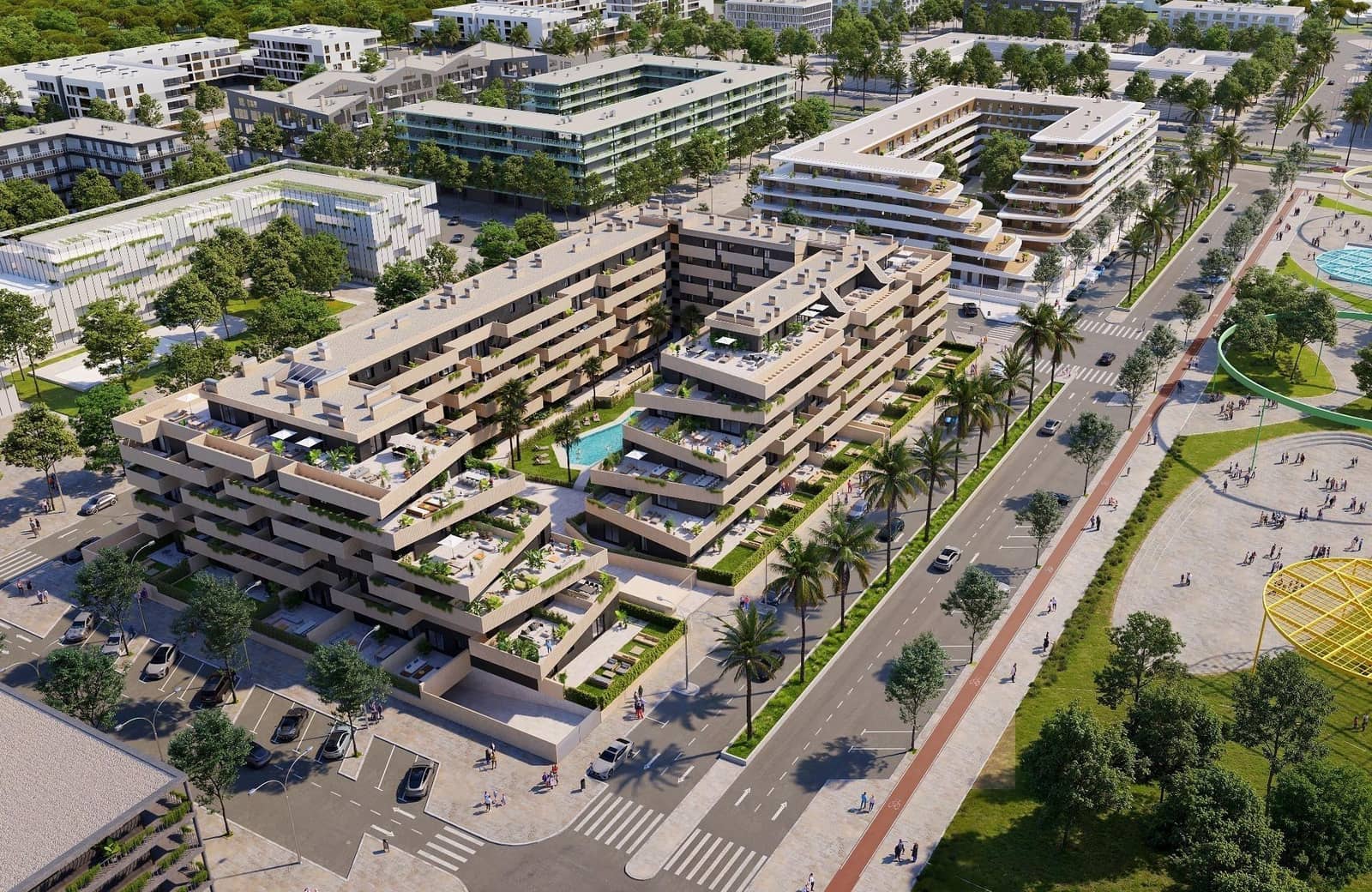 2 bedroom Apartment for sale in Malaga city with pool garage - € 340,000 (Ref: 9247378)