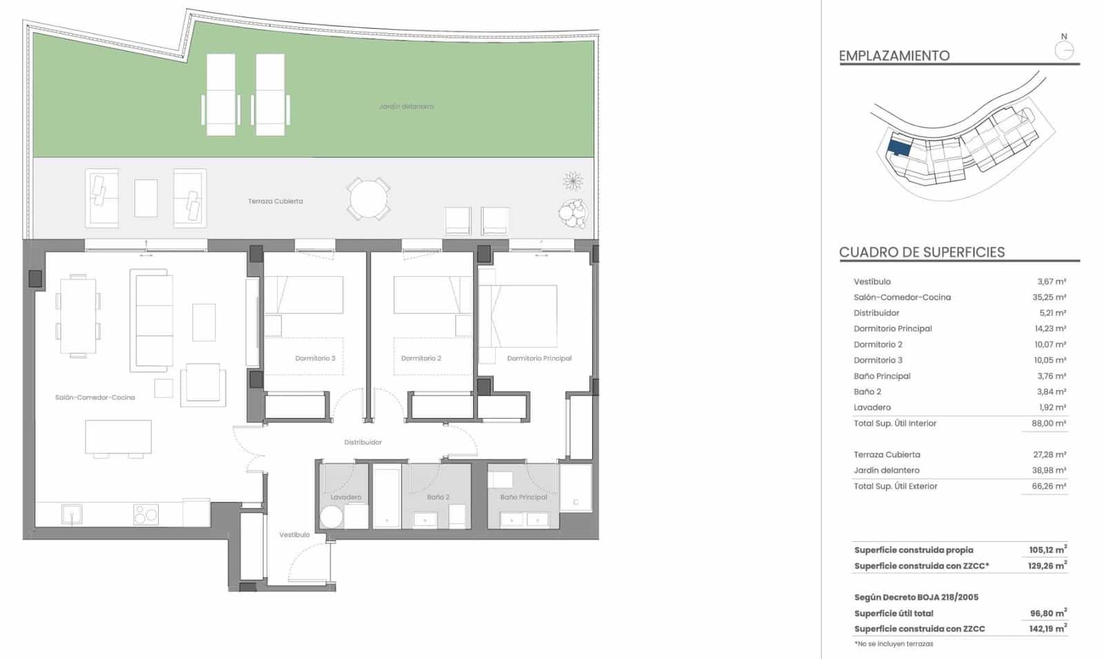 3 slaapkamer Appartement te koop in Estepona met zwembad garage - € 459.000 (Ref: 9262686)