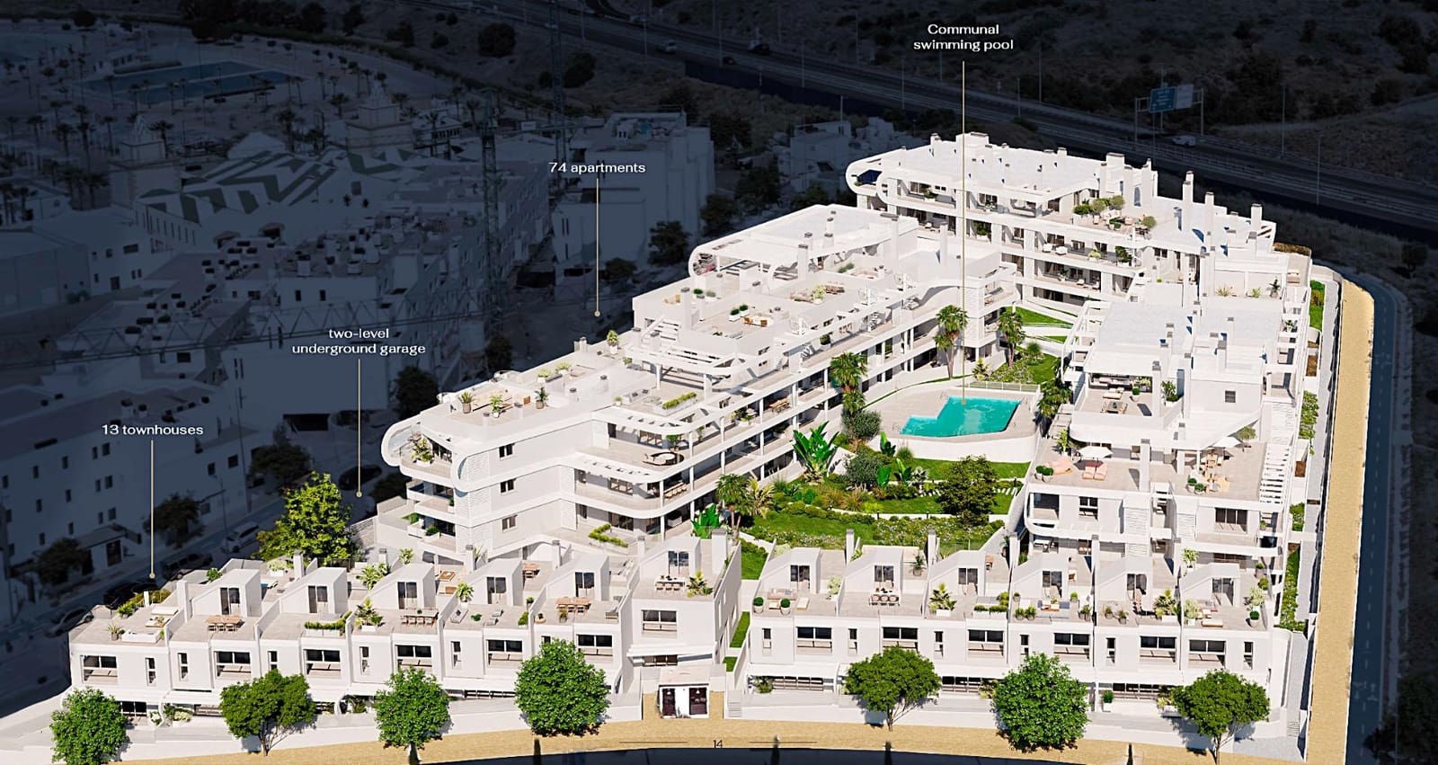 2 sovrum Lägenhet till salu i Estepona med pool - 365 000 € (Ref: 9335055)