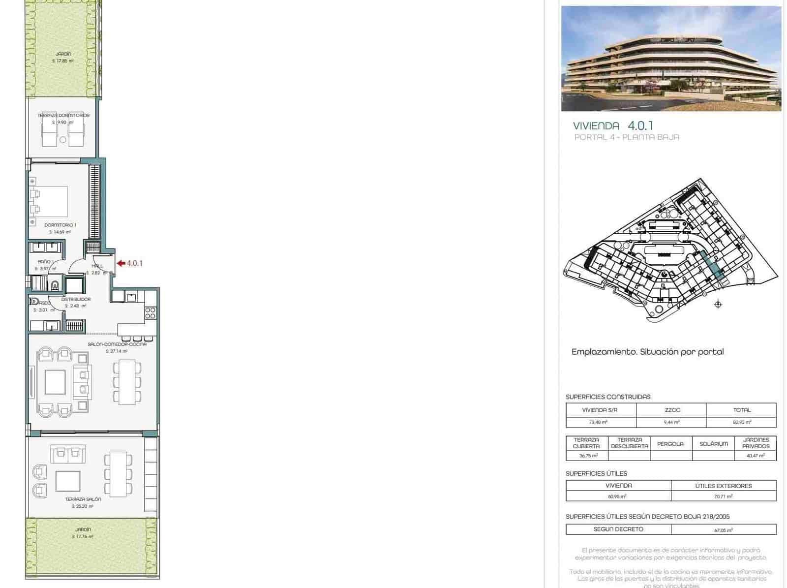 1 sypialnia Apartament na sprzedaż w Estepona z basenem garażem - 475 000 € (Ref: 9344879)