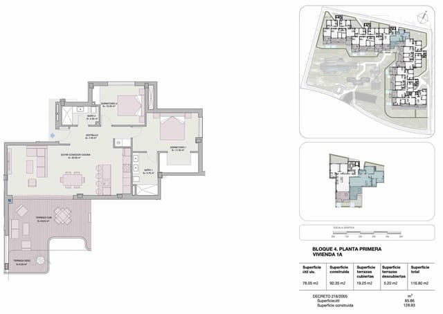 2 quarto Apartamento para venda em Los Llanos, Estepona com piscina garagem - 543 000 € (Ref: 9344881)