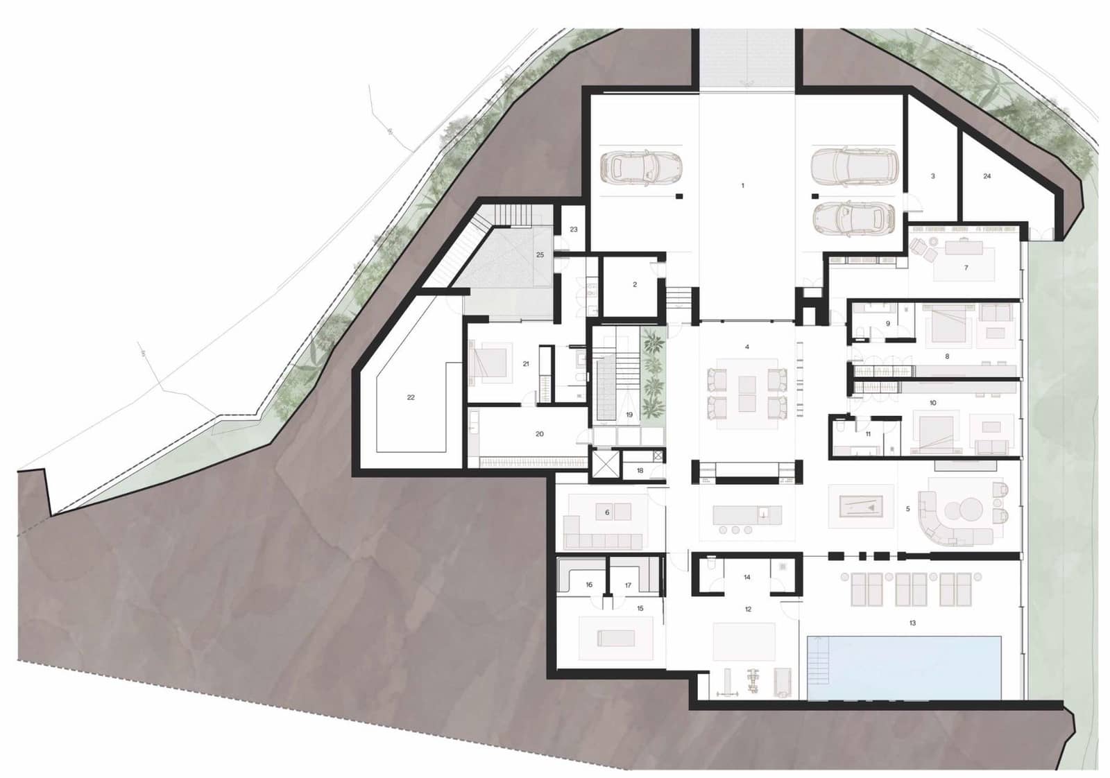 8 slaapkamer Villa te koop in La Quinta met zwembad garage - € 21.500.000 (Ref: 9344882)