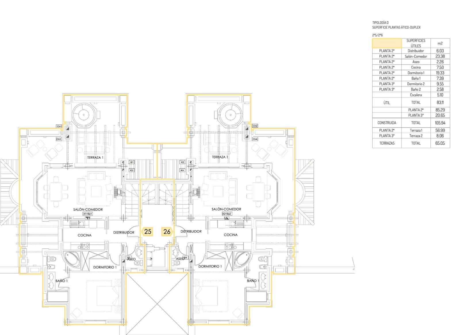 2 soverom Penthouse til salgs i Nueva Andalucia med svømmebasseng garasje - € 571 500 (Ref: 9344883)
