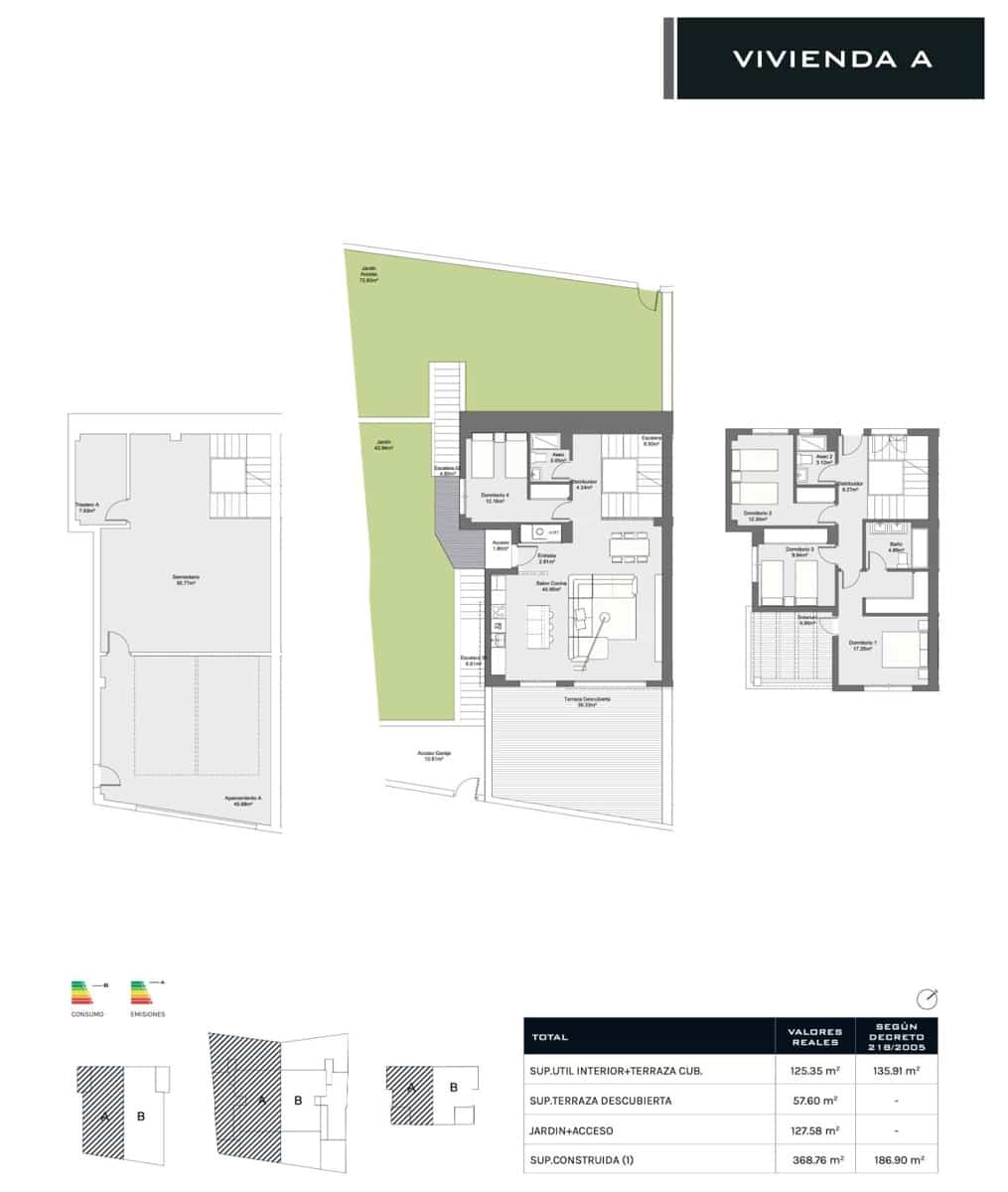 4 Zimmer Doppelhaus zu verkaufen in Torremolinos mit Pool Garage - 950.000 € (Ref: 9431575)