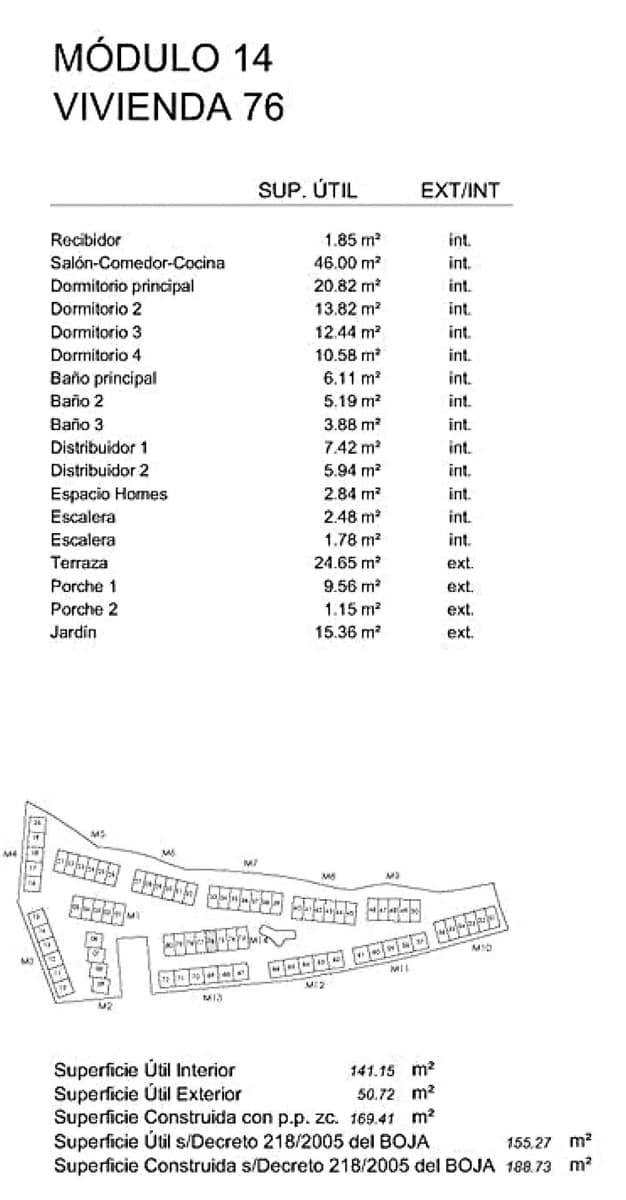 4 sovrum Radhus till salu i Mijas med pool garage - 837 000 € (Ref: 9431576)