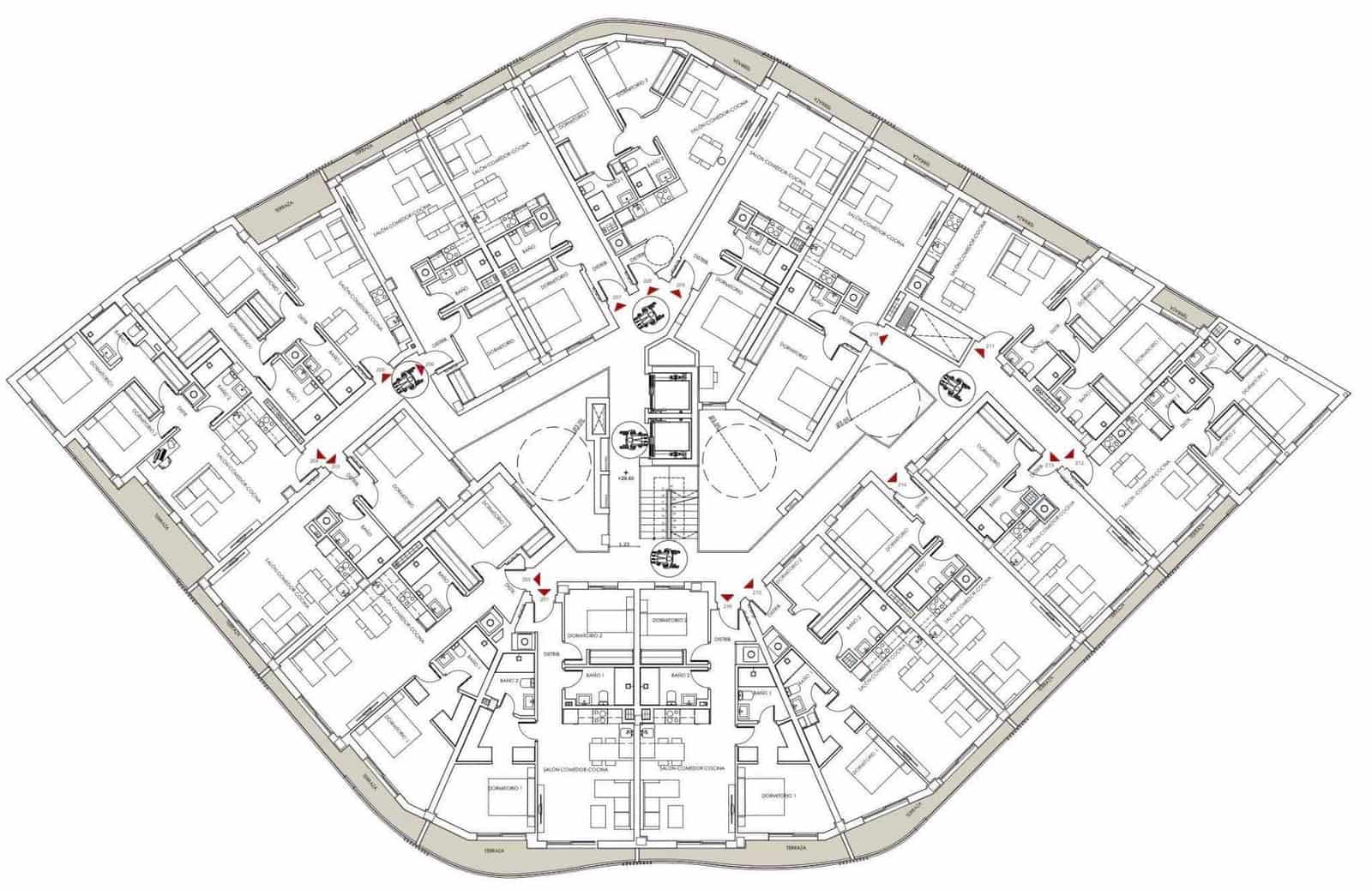 2 makuuhuone Huoneisto myytävänä paikassa Las Canadas mukana uima-altaan - 247 321 € (Ref: 9509034)