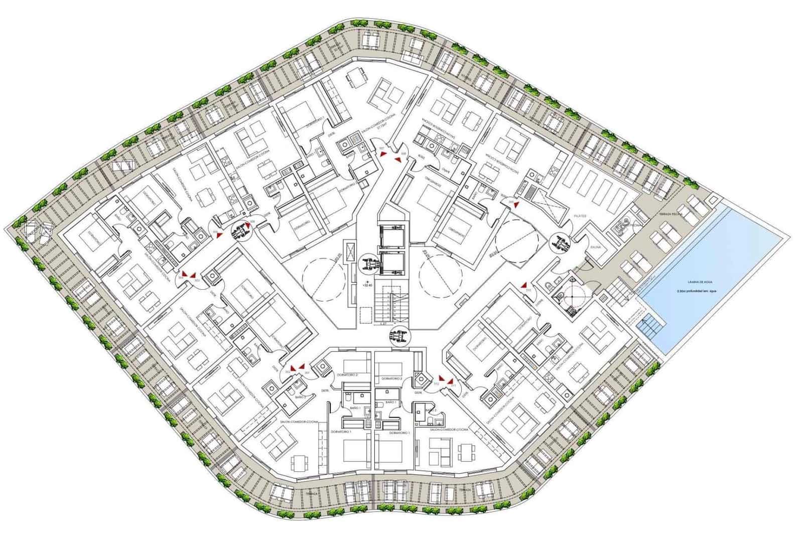 2 makuuhuone Huoneisto myytävänä paikassa Las Canadas mukana uima-altaan - 247 321 € (Ref: 9509034)