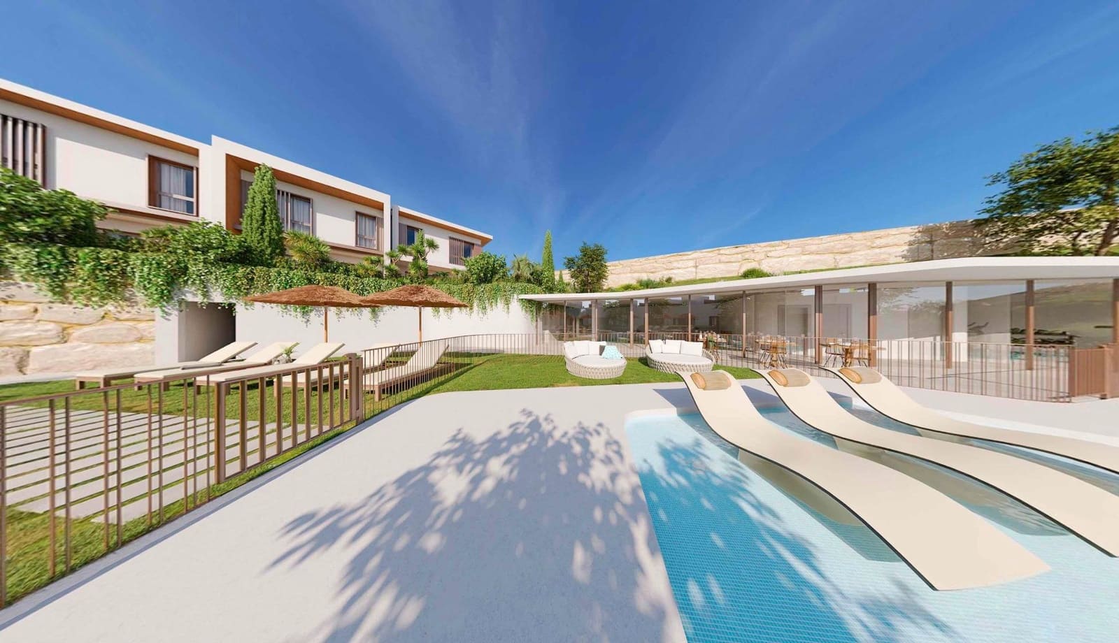 3 sypialnia Dom szeregowy na sprzedaż w La Cala de Mijas z basenem garażem - 752 000 € (Ref: 9509036)