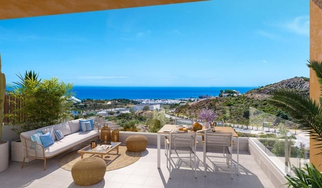 4 makuuhuone Huoneisto myytävänä paikassa La Cala de Mijas, Mijas mukana uima-altaan 
autotalli - 814 000 € (Ref: 9524408)