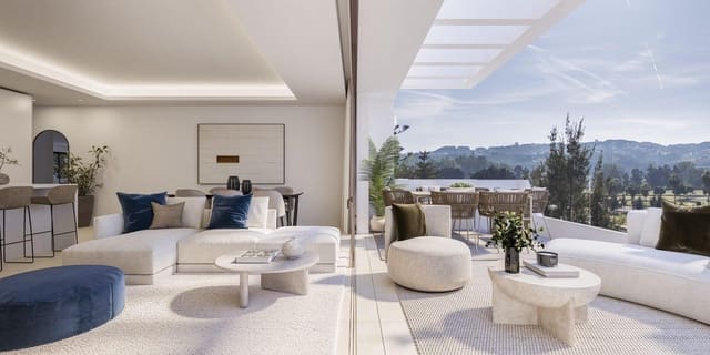 3 sypialnia Penthouse na sprzedaż w Mijas Golf, Mijas z basenem garażem - 1 000 000 € (Ref: 9536044)