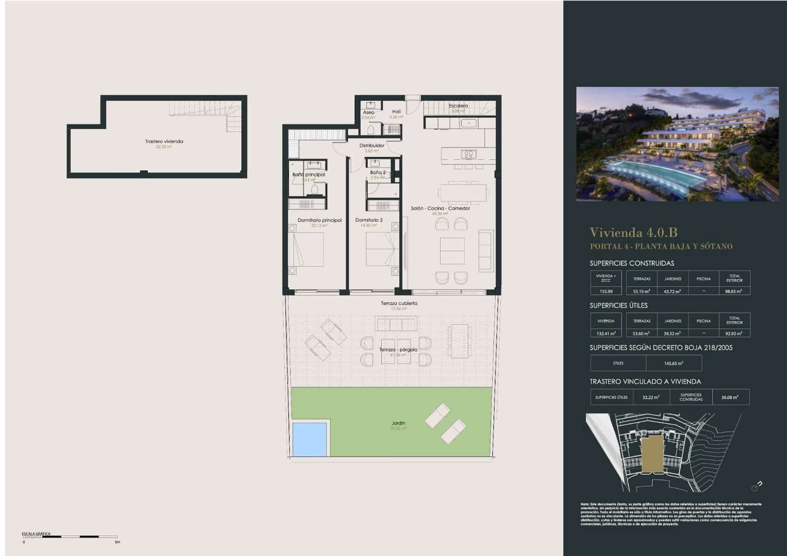 2 camera da letto Appartamento in vendita in Benahavis con piscina garage - 1.045.000 € (Rif: 9543764)