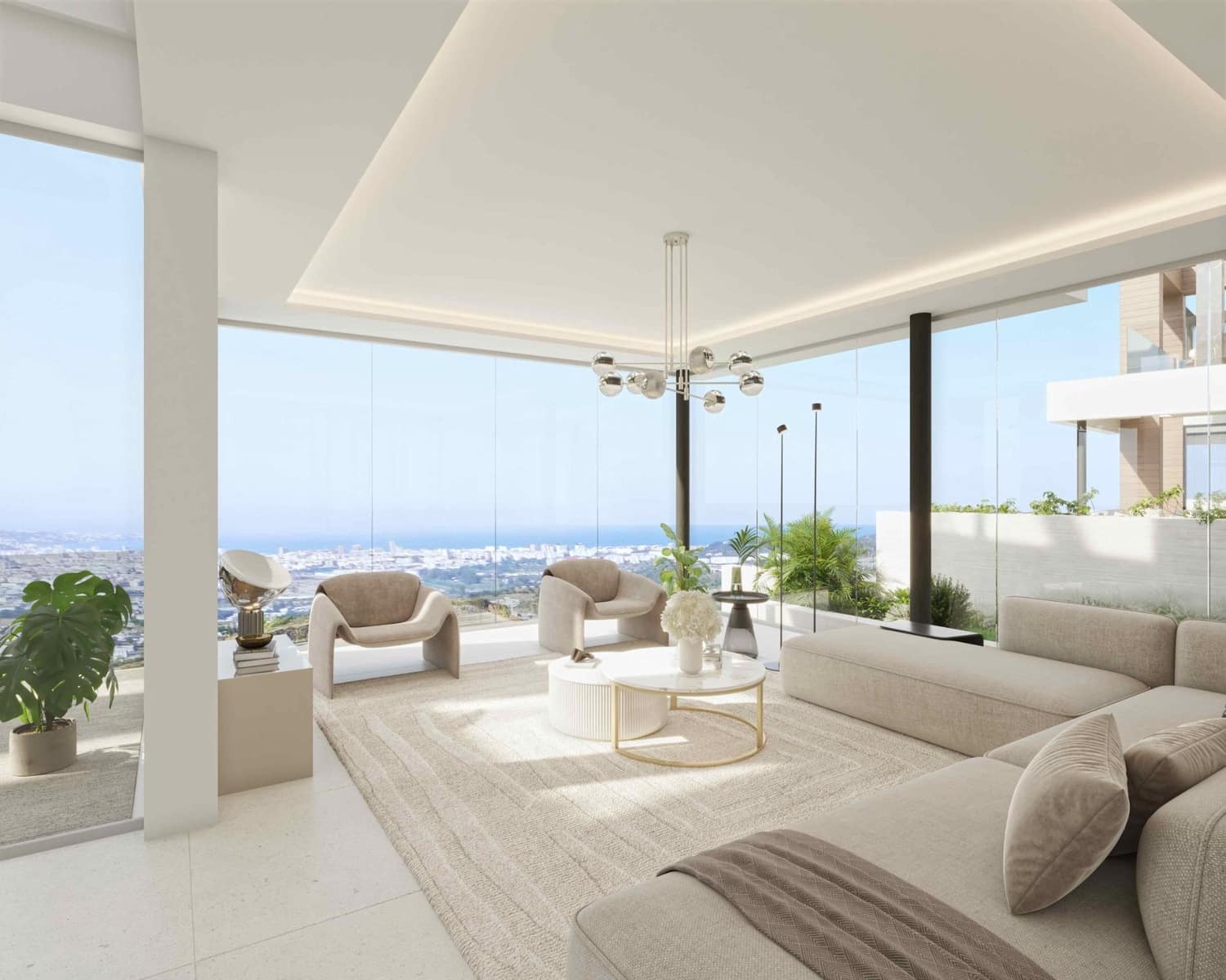 2 makuuhuone Huvila myytävänä paikassa Mijas mukana uima-altaan 
autotalli - 1 725 000 € (Ref: 9568786)