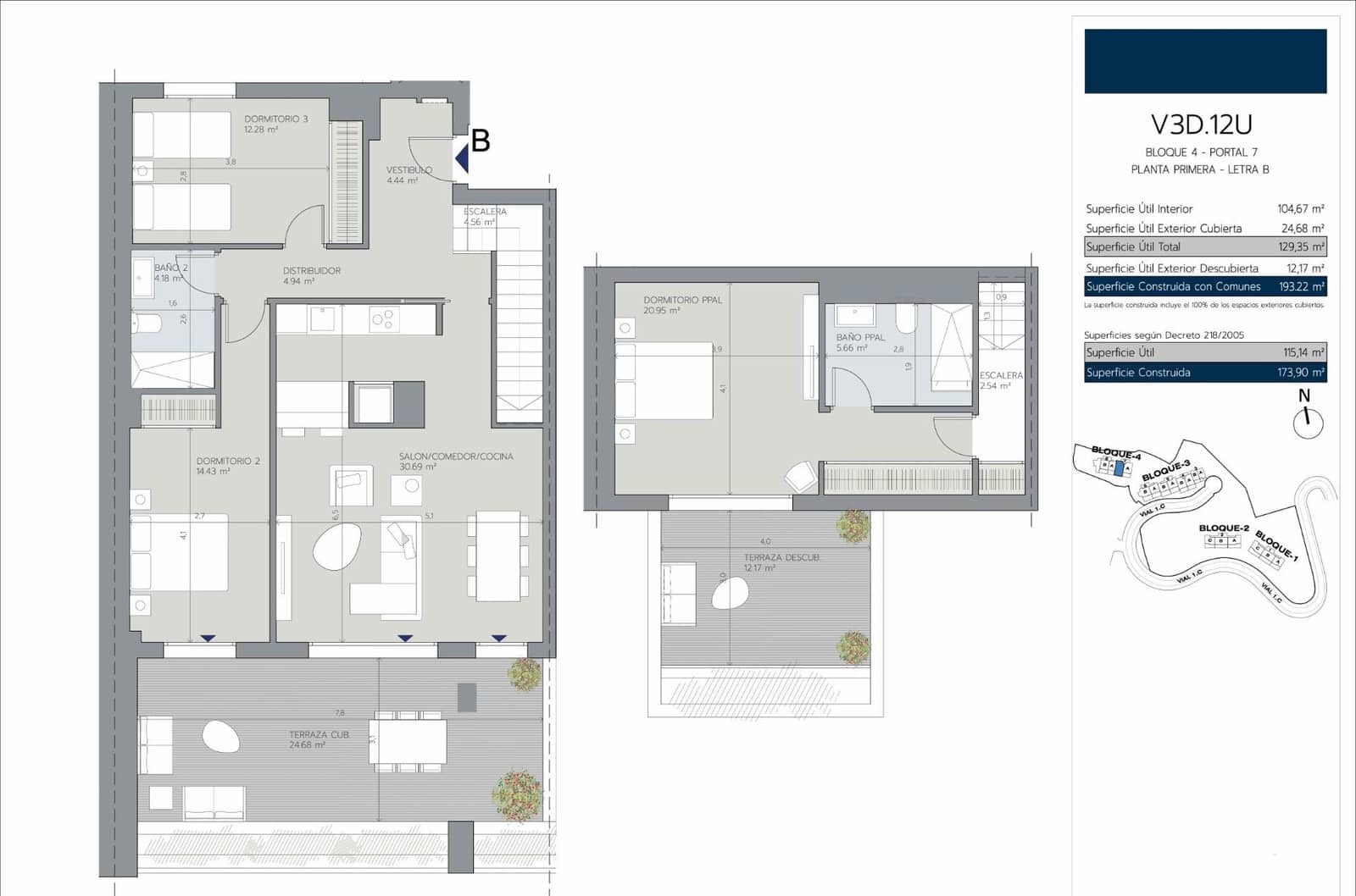 3 bedroom Penthouse for sale in Torremuelle with pool garage - € 699,000 (Ref: 9586618)