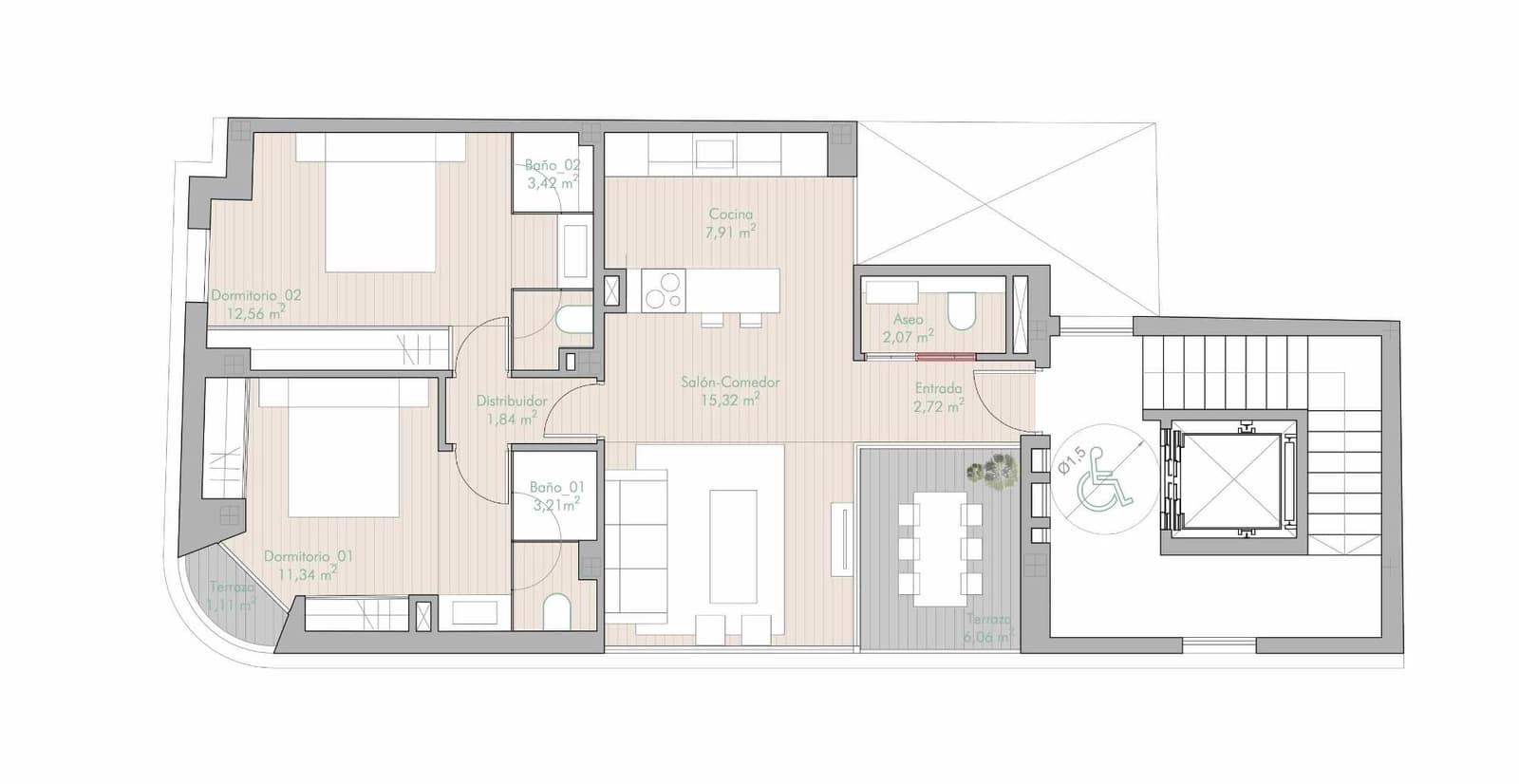 2 camera da letto Appartamento in vendita in Estepona - 699.000 € (Rif: 9599643)