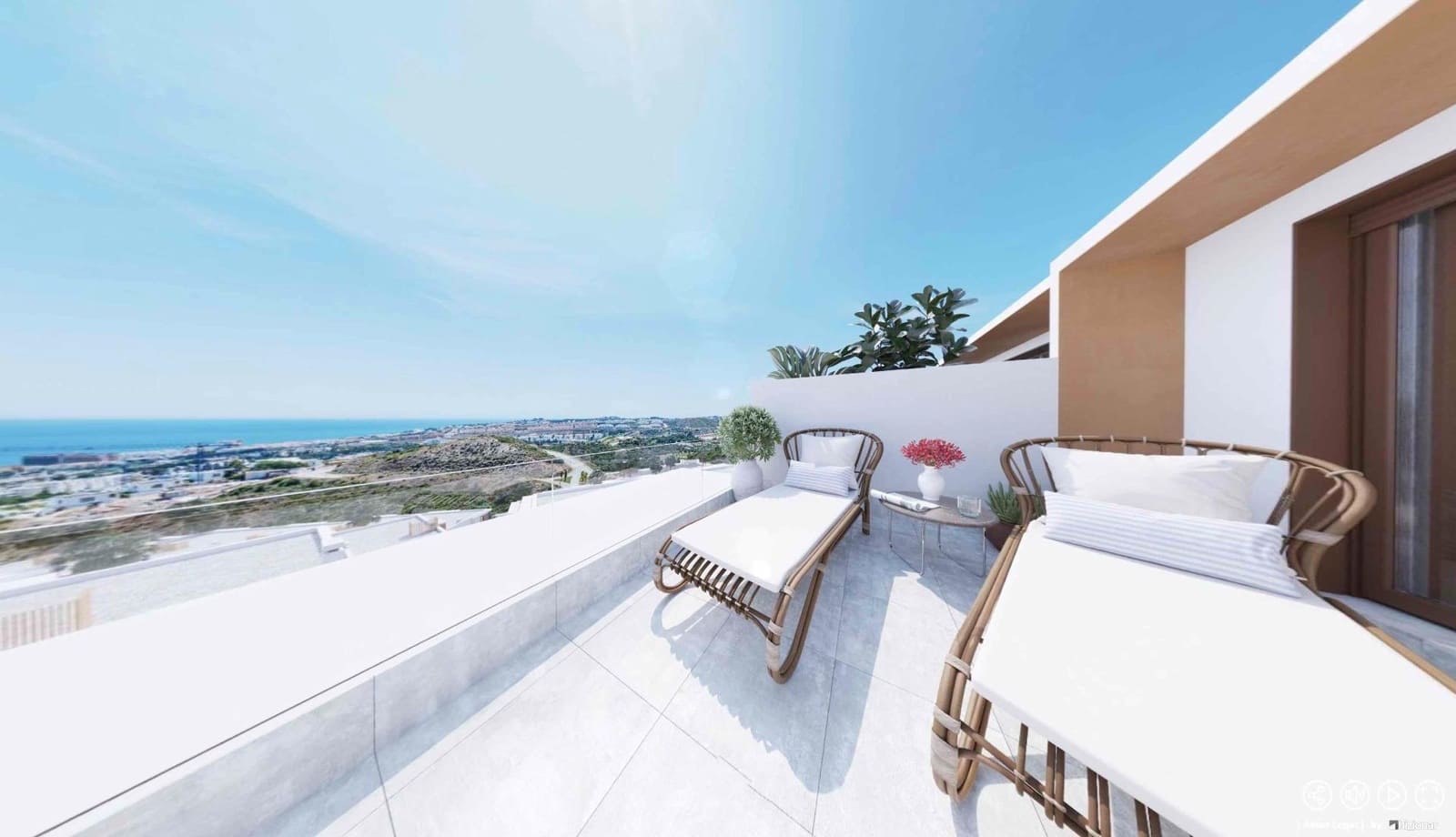 Apartamento de 4 habitaciones en La Cala de Mijas en venta con piscina garaje - 996.000 € (Ref: 9619405)