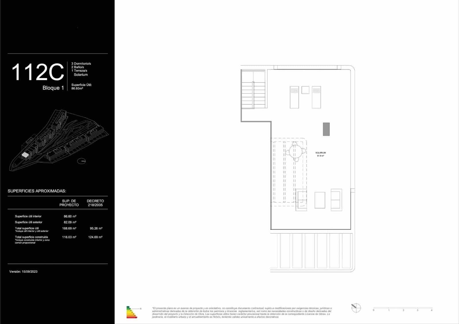 Apartamento de 3 habitaciones en La Cala de Mijas en venta con piscina garaje - 655.000 € (Ref: 9619407)