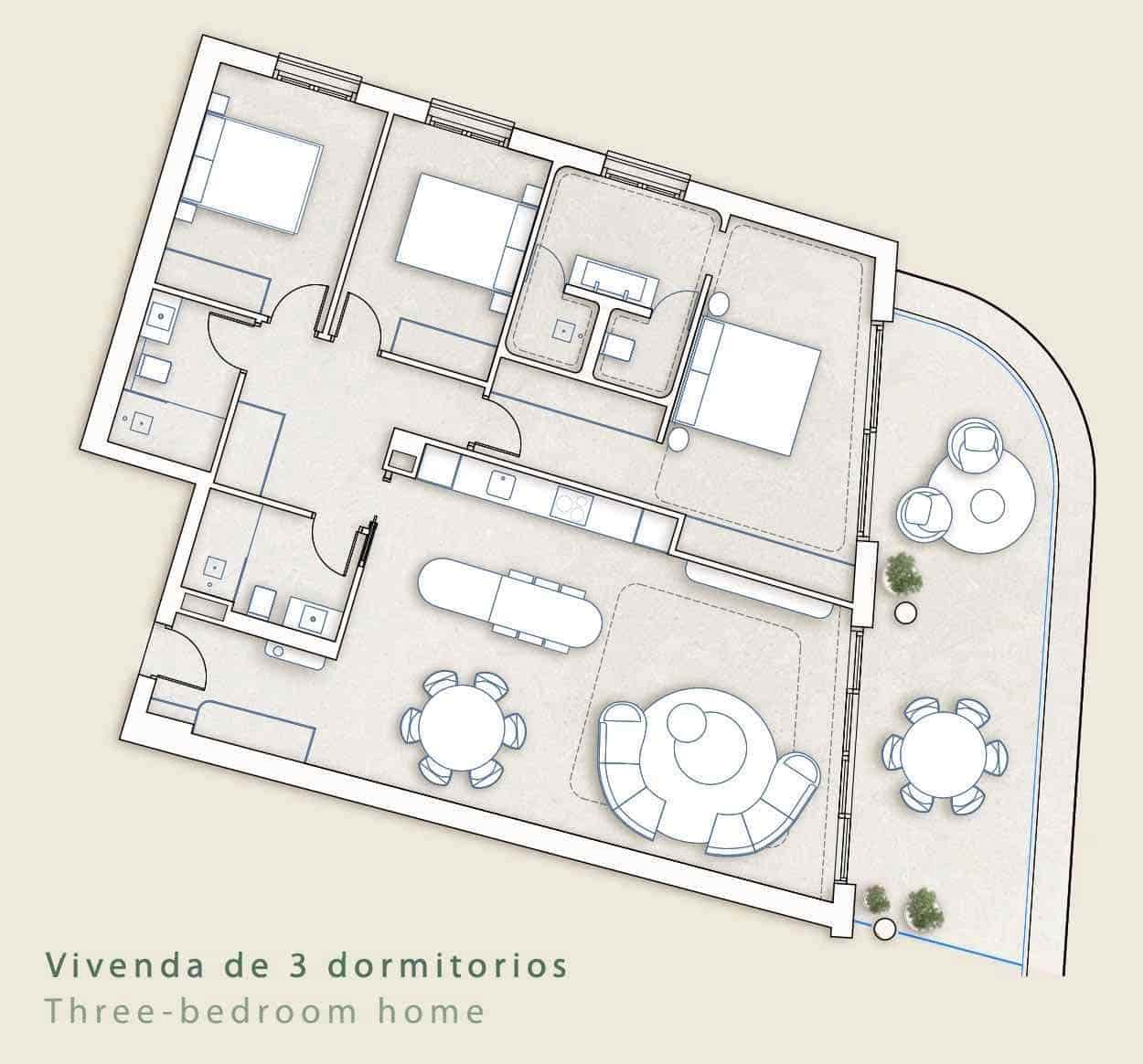 3 soverom Leilighet til salgs i Fuengirola med svømmebasseng garasje - € 1 245 000 (Ref: 9619408)