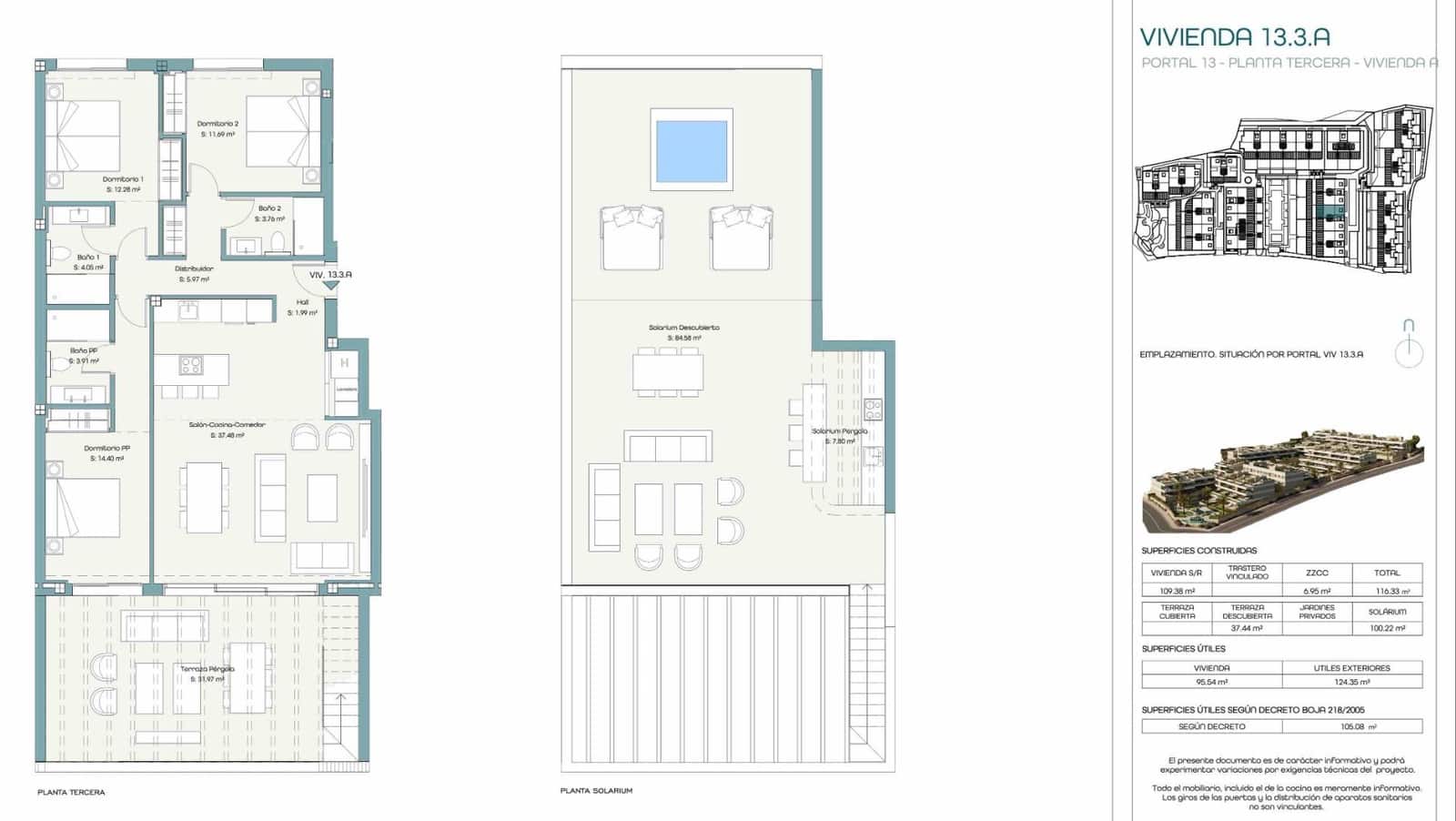 Ático de 3 habitaciones en Estepona en venta con piscina garaje - 1.039.000 € (Ref: 9648268)