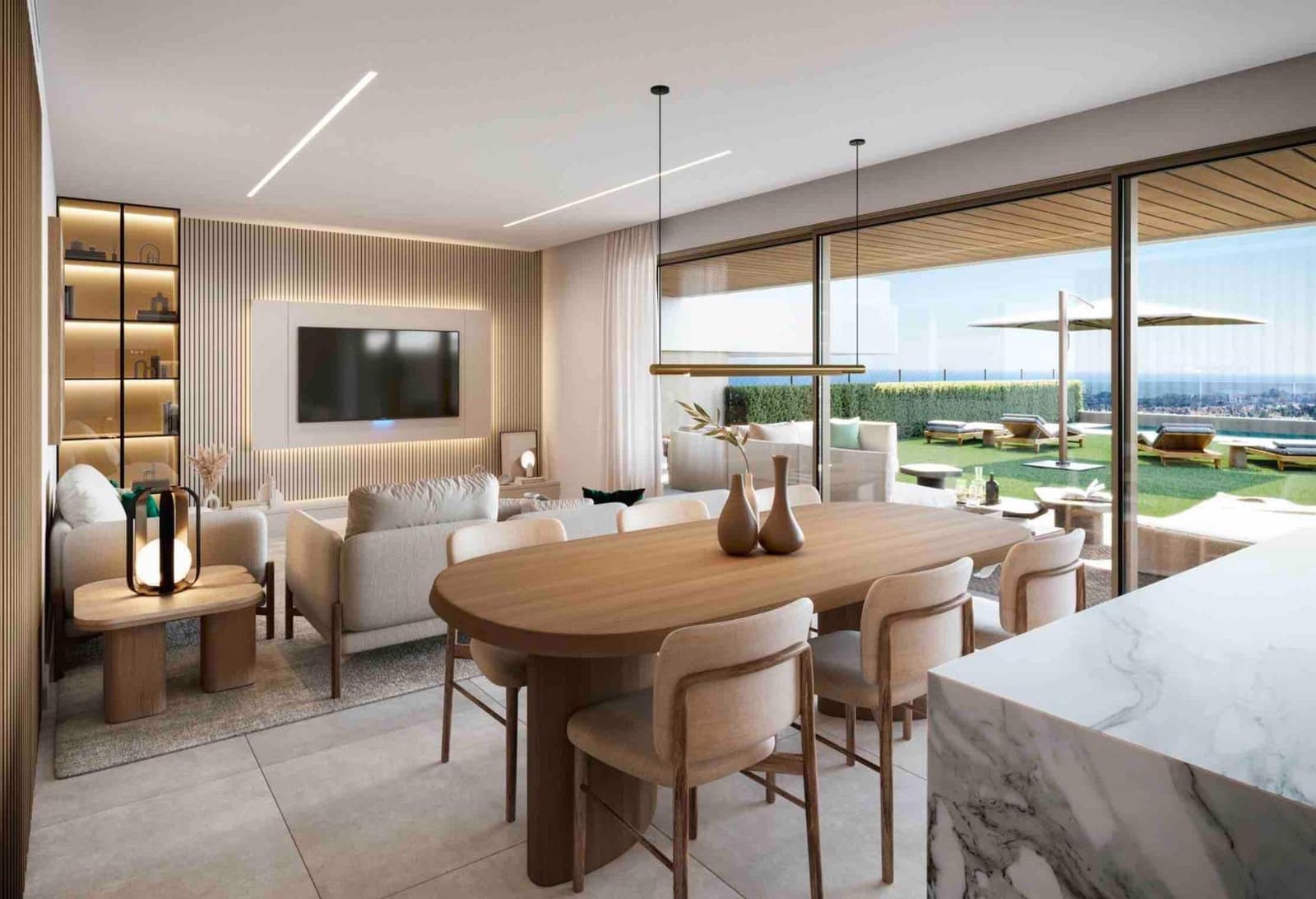 Ático de 3 habitaciones en Estepona en venta con piscina garaje - 1.039.000 € (Ref: 9648268)