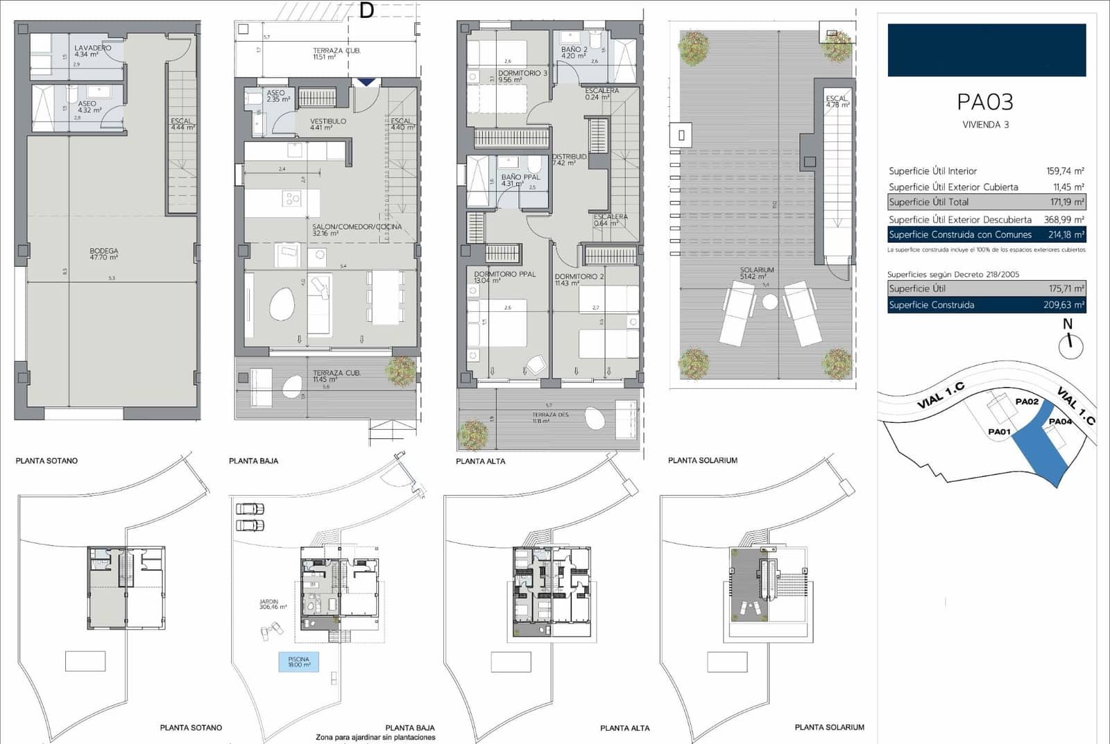 3 slaapkamer Halfvrijstaande villa te koop in Torremuelle met zwembad garage - € 965.000 (Ref: 9666609)