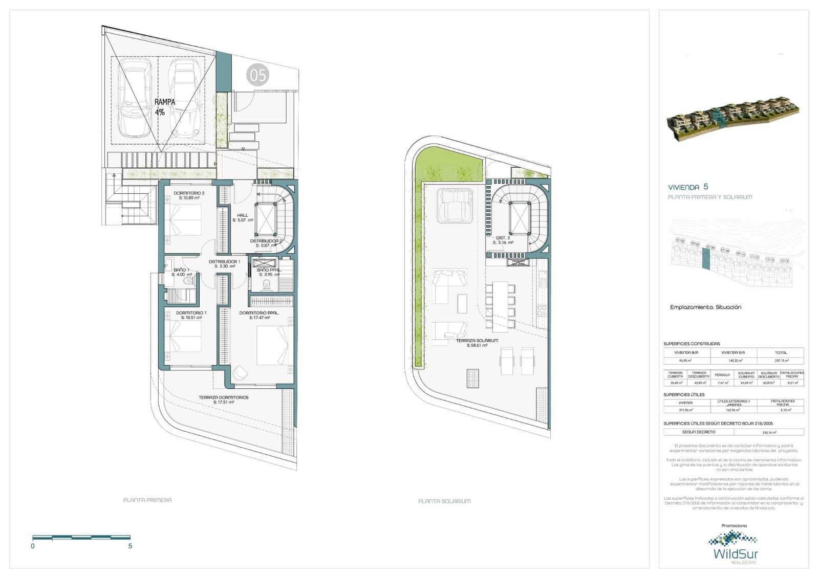 3 soveværelse Semi-Rækkehus til salg i Estepona med swimmingpool garage - € 1.550.000 (Ref: 9715003)