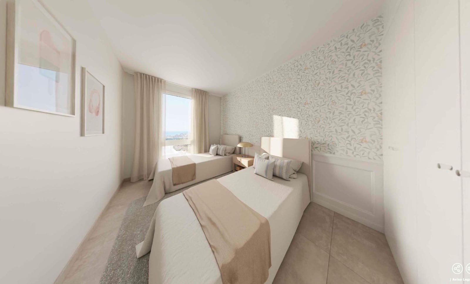 Apartamento de 4 habitaciones en La Cala de Mijas en venta con piscina garaje - 1.054.000 € (Ref: 9721792)