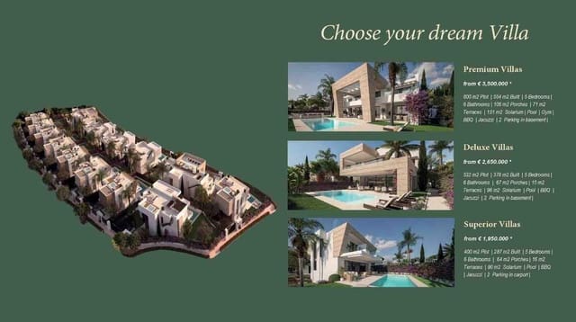 5 sypialnia Willa na sprzedaż w El Paraiso, Estepona z basenem garażem - 1 950 000 € (Ref: 9773170)