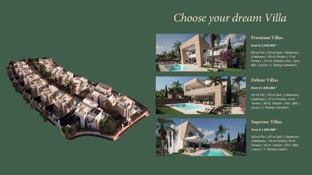 5 camera da letto Villa in vendita in El Paraiso, Estepona con piscina garage - 2.100.000 € (Rif: 9788493)