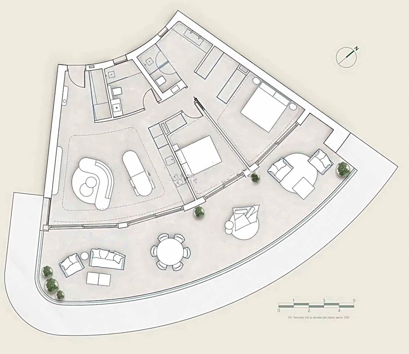 Ático de 2 habitaciones en Fuengirola en venta con piscina garaje - 1.025.000 € (Ref: 9825356)