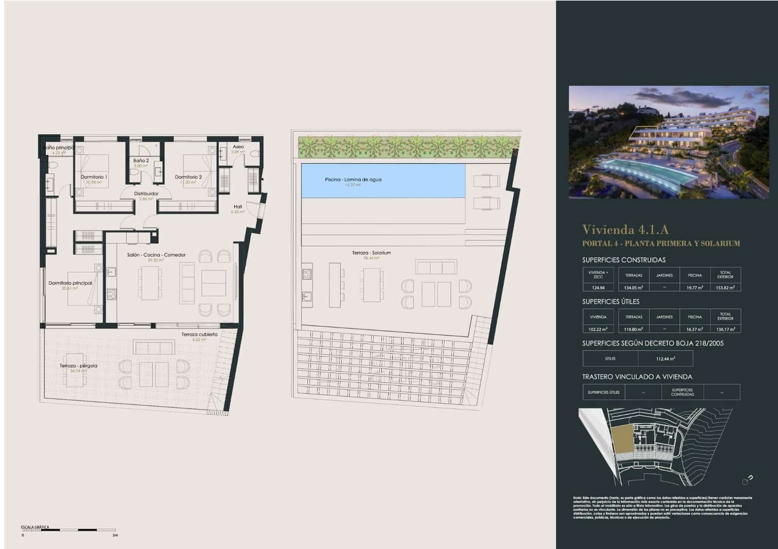 3 soveværelse Penthouse til salg i Benahavis med swimmingpool garage - € 1.280.000 (Ref: 9825357)