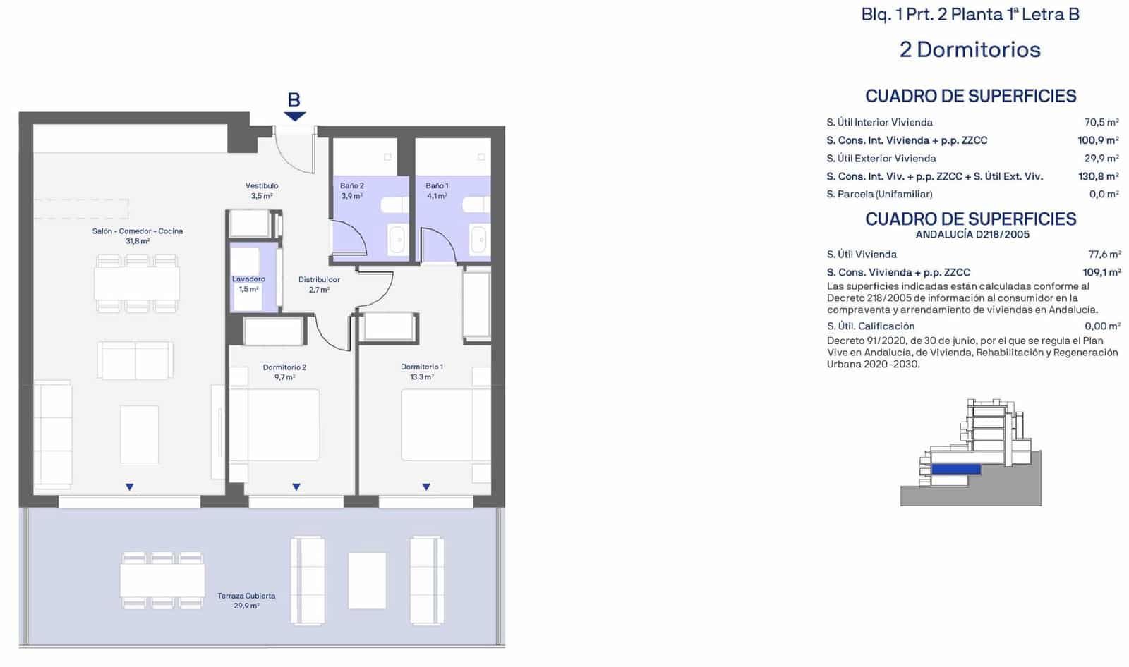2 Zimmer Apartment zu verkaufen in Cancelada mit Pool Garage - 428.000 € (Ref: 9849493)