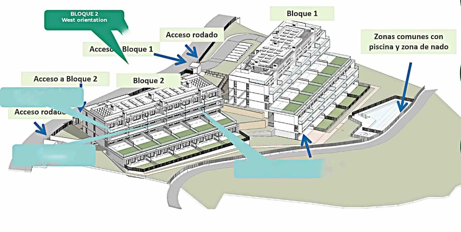 2 Zimmer Apartment zu verkaufen in Cancelada mit Pool Garage - 428.000 € (Ref: 9849493)