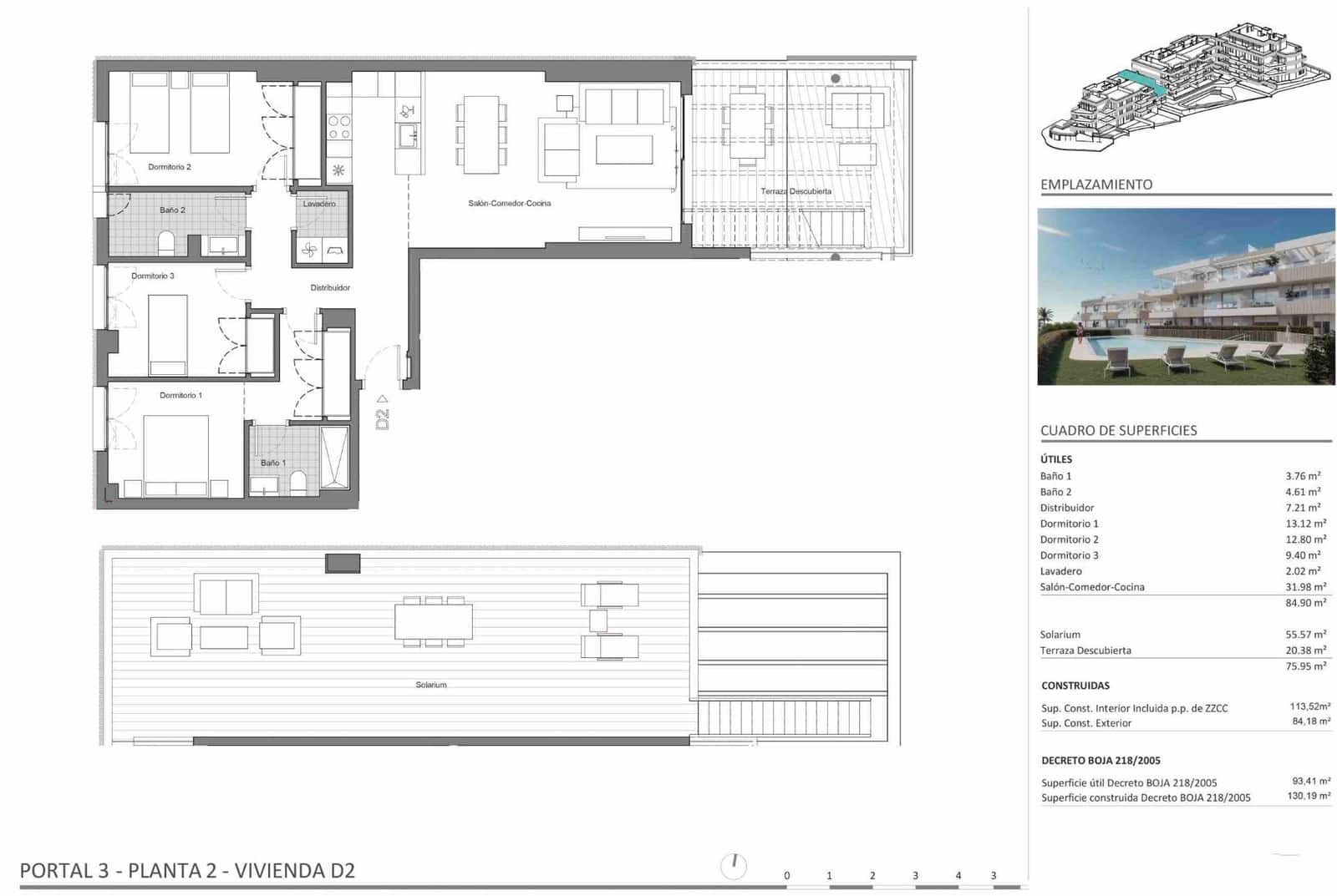 3 slaapkamer Penthouse te koop in Estepona met zwembad garage - € 549.000 (Ref: 9861954)