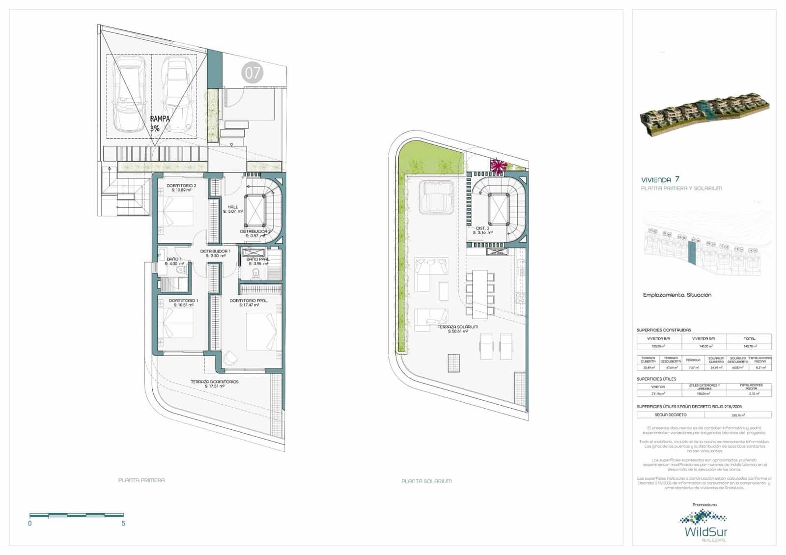 3 soverom Kjedet enebolig til salgs i Estepona med svømmebasseng garasje - € 1 655 000 (Ref: 9871906)