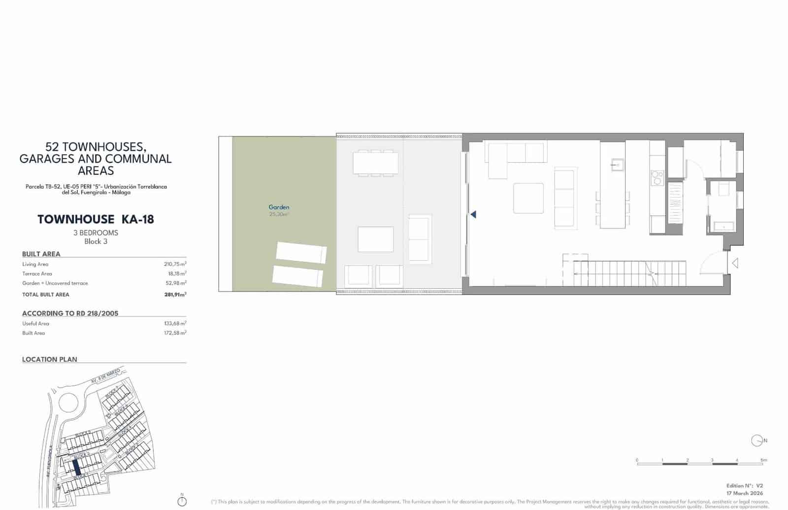 3 quarto Moradia em Banda para venda em Fuengirola com piscina garagem - 995 000 € (Ref: 9871915)