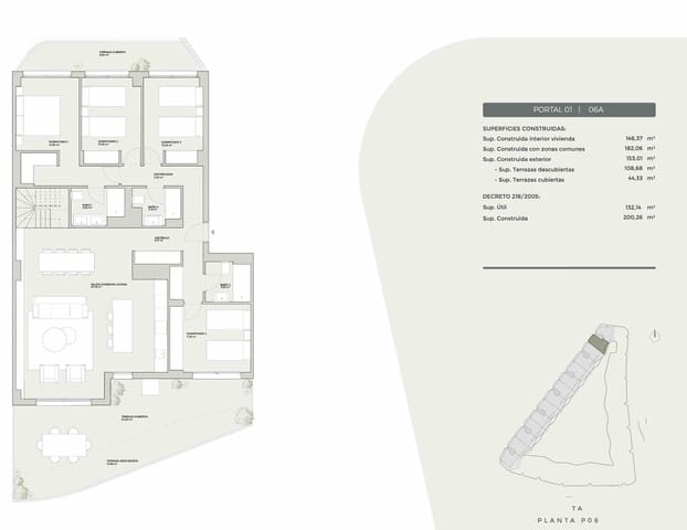 4 makuuhuone Kattohuoneisto myytävänä paikassa Torremolinos mukana uima-altaan 
autotalli - 1 335 000 € (Ref: 9931562)