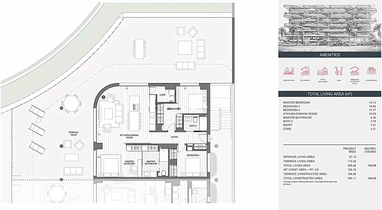3 chambre Appartement à vendre à Fuengirola avec piscine garage - 650 675 € (Ref: 9958061)