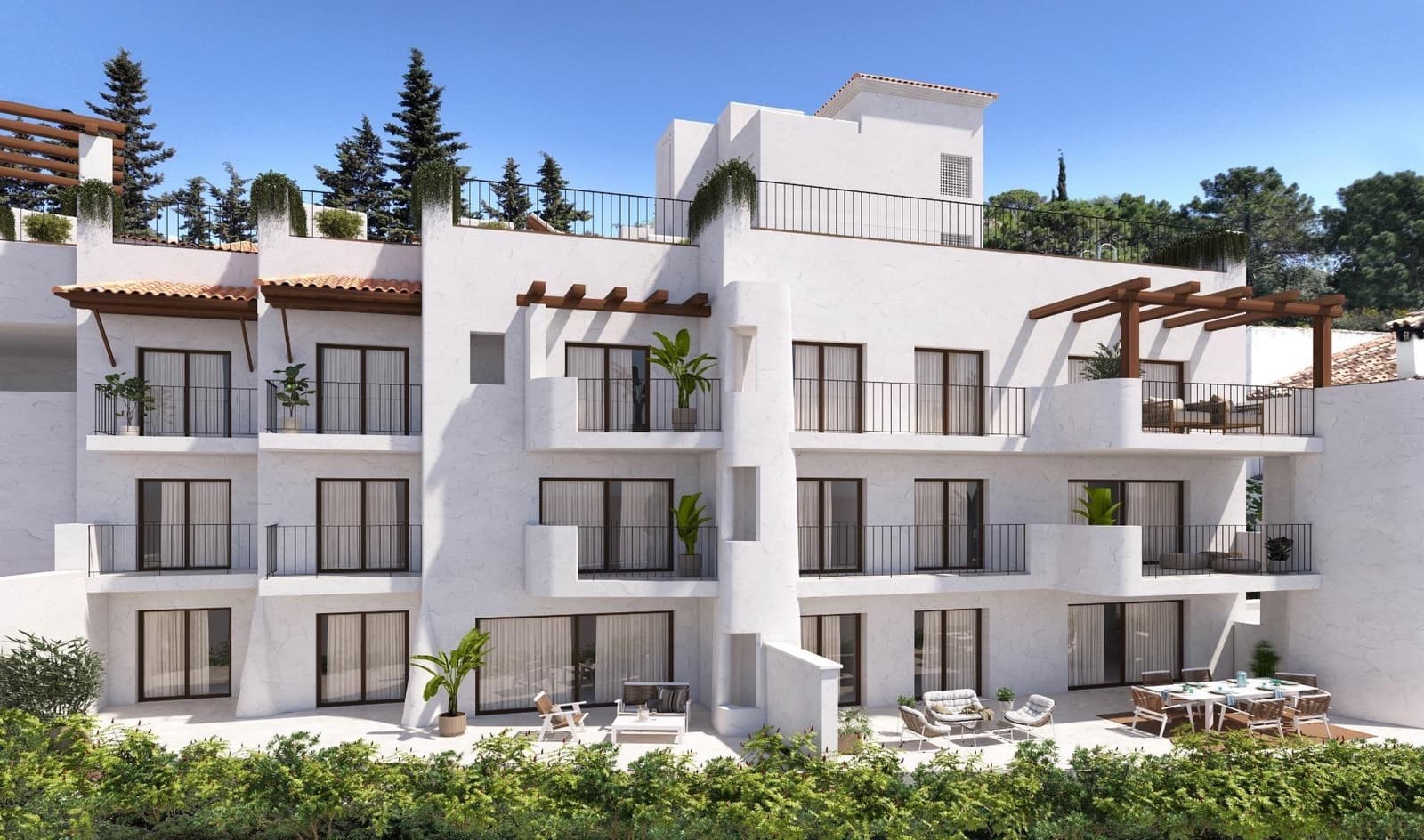 3 sypialnia Apartament na sprzedaż w Benahavis z basenem garażem - 785 000 € (Ref: 9968353)