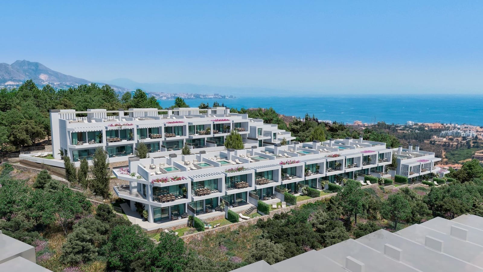 3 soveværelse Rækkehus til salg i Mijas med swimmingpool garage - € 875.000 (Ref: 9978966)