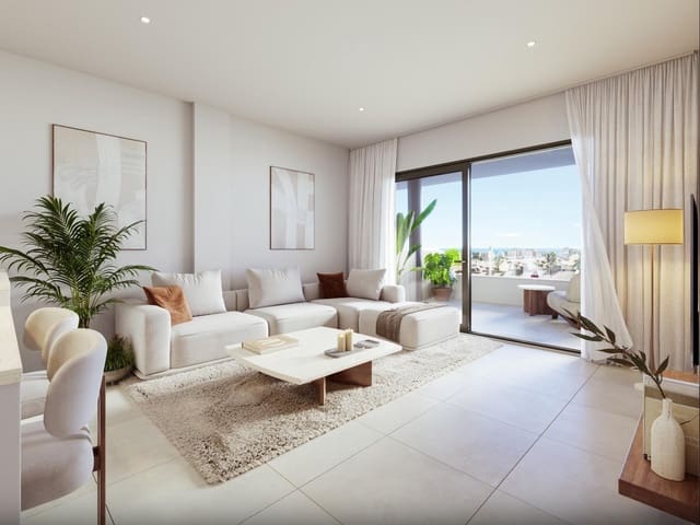 3 makuuhuone Huoneisto myytävänä paikassa Los Boliches , Fuengirola mukana uima-altaan 
autotalli - 339 000 € (Ref: 9985050)