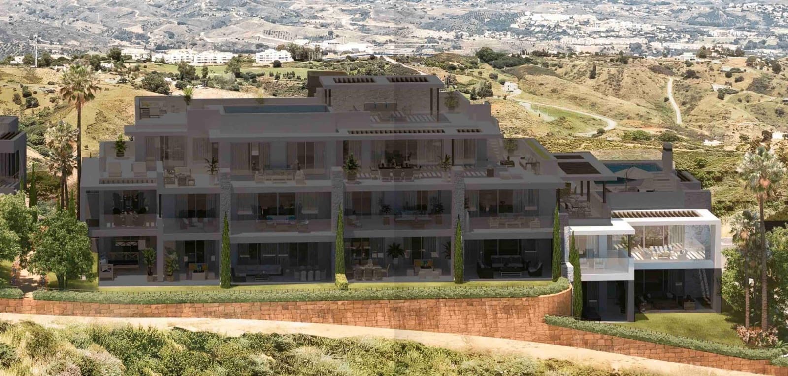 3 soveværelse Lejlighed til salg i La Mairena med swimmingpool garage - € 985.000 (Ref: 9985051)