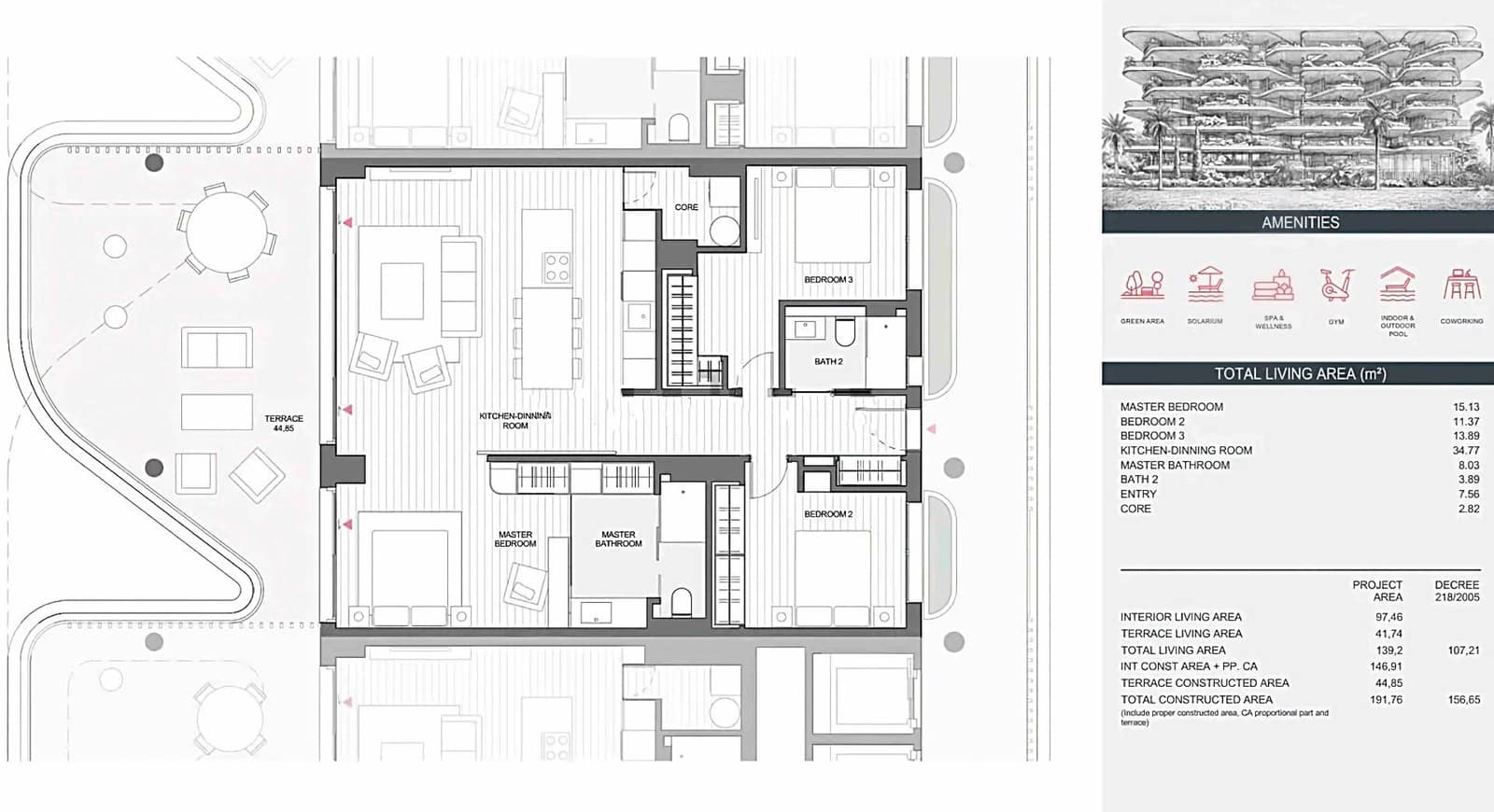 3 quarto Apartamento para venda em Fuengirola com garagem - 617 500 € (Ref: 9985054)