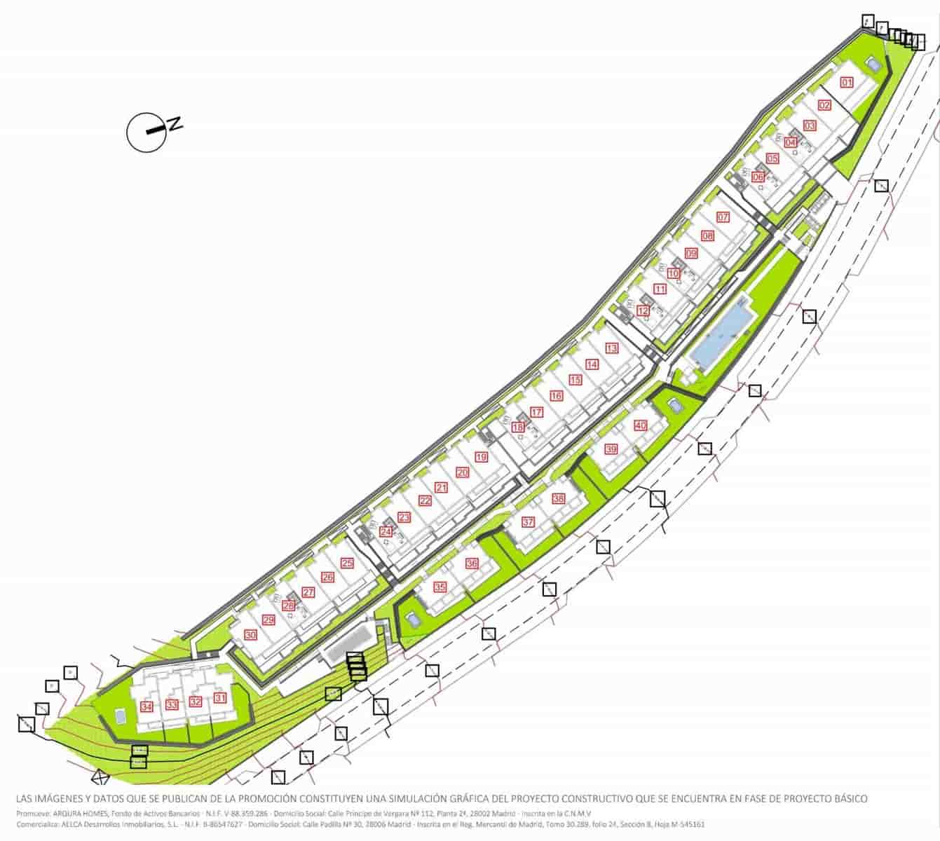 3 soverom Kjedet enebolig til salgs i Estepona med svømmebasseng garasje - € 788 000 (Ref: 9985056)