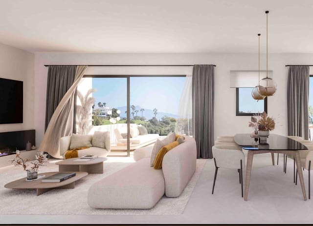 3 soverom Kjedet enebolig til salgs i Estepona Golf, Estepona med svømmebasseng garasje - € 788 000 (Ref: 9985056)