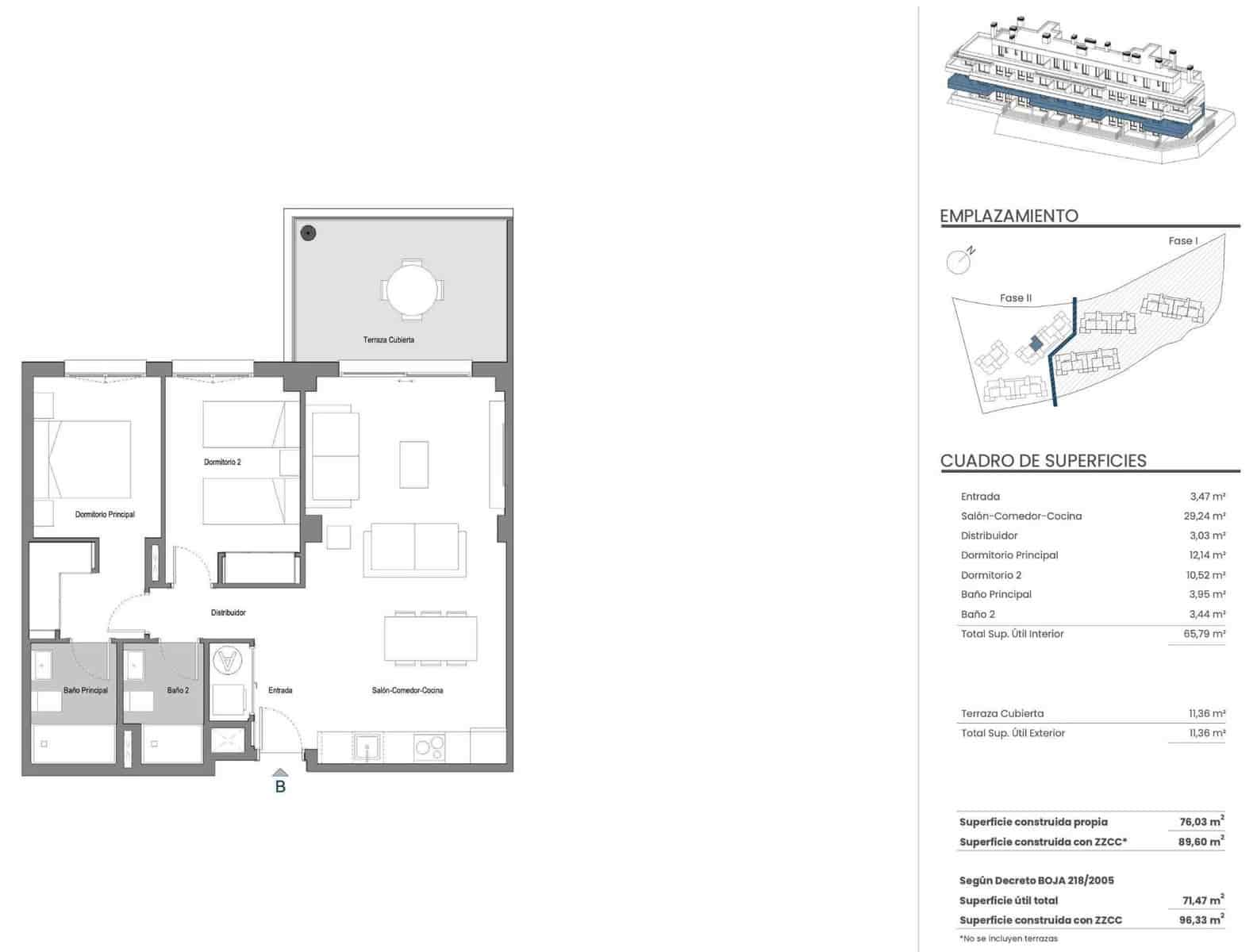 2 soverom Leilighet til salgs i Mijas med svømmebasseng garasje - € 320 000 (Ref: 9985057)